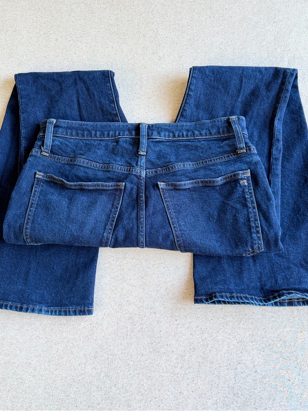 Madewell Deep Blue Skinny Flare Jeans Size 30
